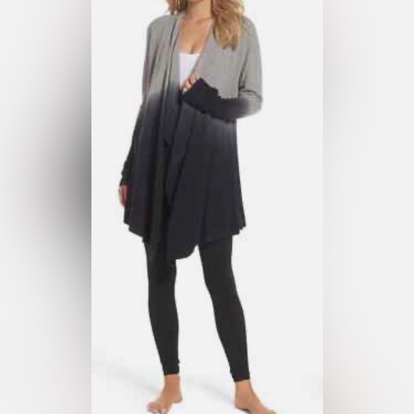 Barefoot Dreams Sweaters - Barefoot Dreams CozyChic Lite Calypso Wrap cardigan in Ombre